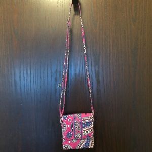 Vera Bradley Tiny Traveler in Boysenberry